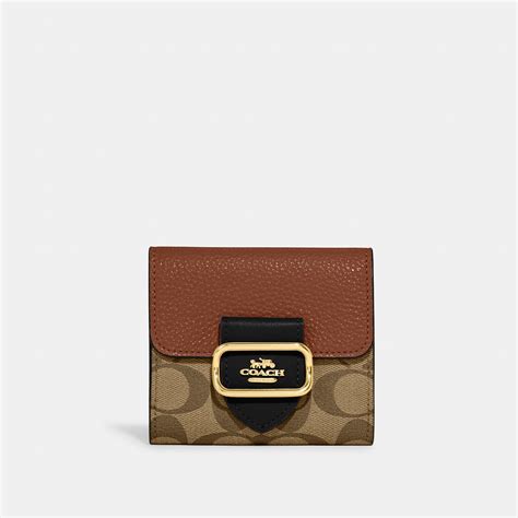 coach small wallet outlet